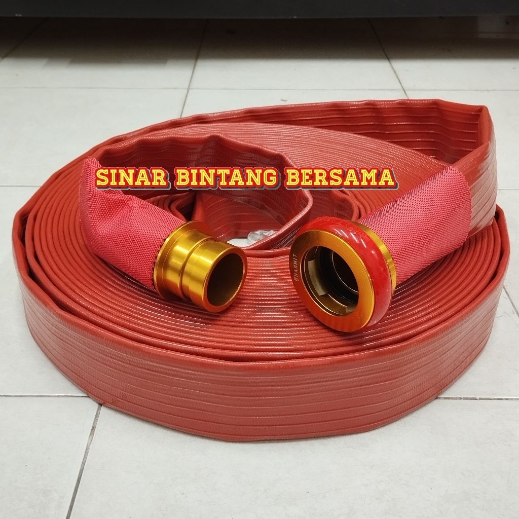 SELANG PEMADAM RUBBER HARMIT UKURAN 2 INCH TEKANAN TINGGI