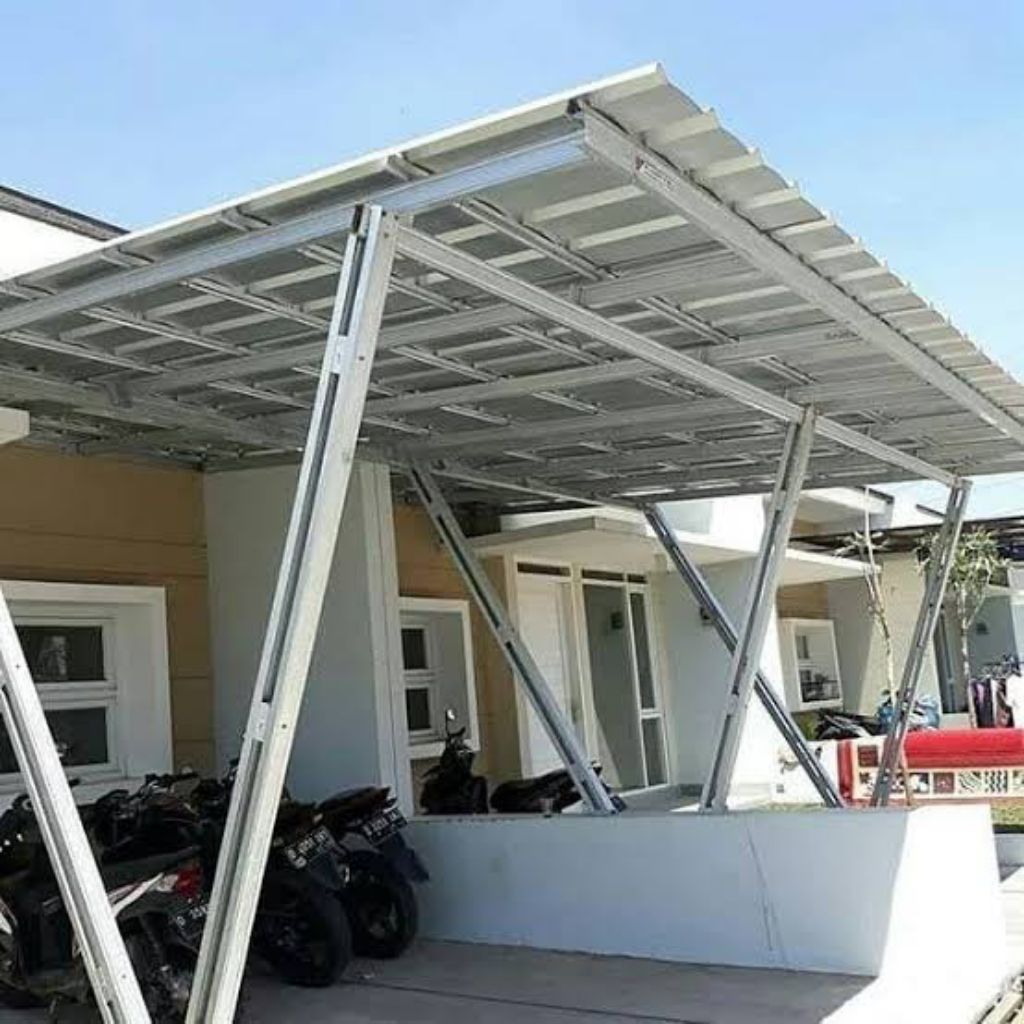 kanopi atap alderon doble layer garansi bocor 6 bulan