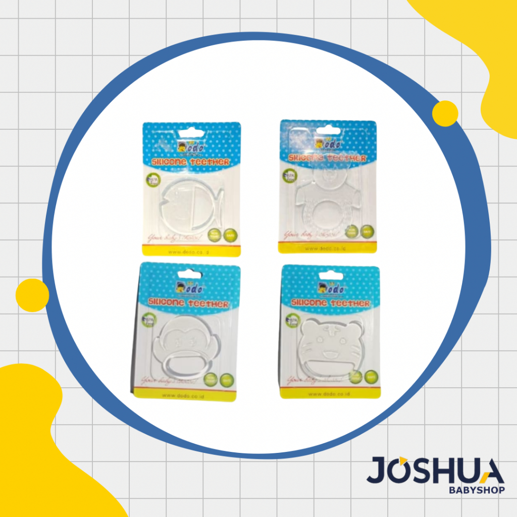 Dodo Silicone Teether / Gigitan Bayi Silikon