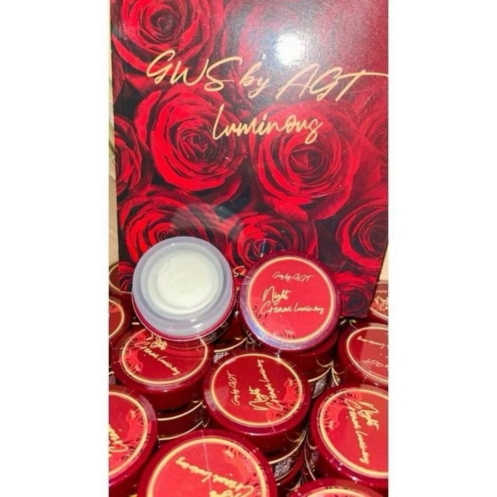 ECERAN CREAM MALAM GWS LUMINOUS / GWS SKINCARE / GWS BY AGT /