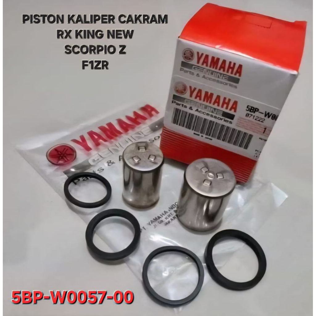 PISTON KALIPER CAKRAM RX KING F1ZR SCORPIO Z JUPITER Z ORIGINAL