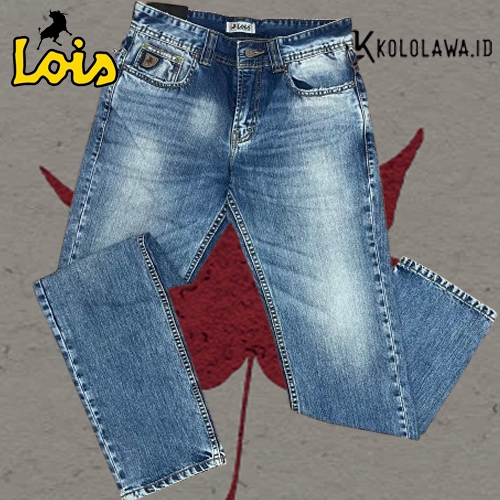Celana Jeans Panjang Pria Lois Original Slimfit Celana Panjang Pria Lois Model Terbaru