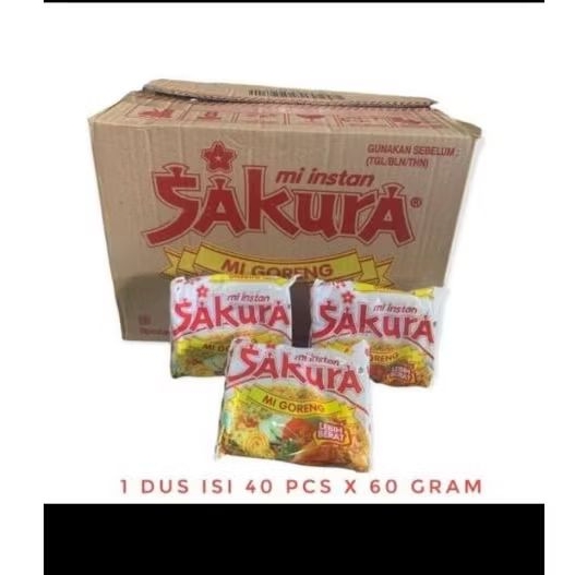 

mie goreng sakura 1 dus isi 40 pcs