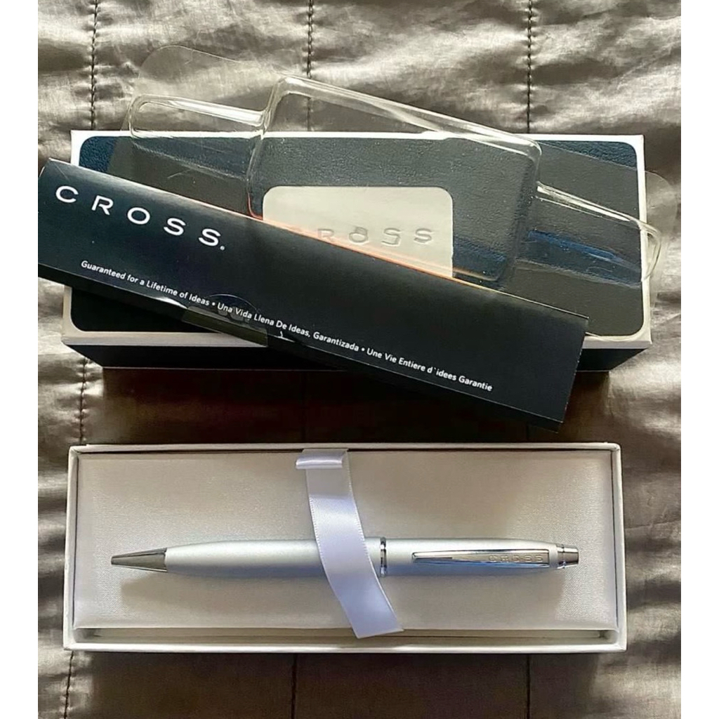 

CROSS Ballpoint Pen – Satin Chrome (AT0172-2) – Brand New, Refilled