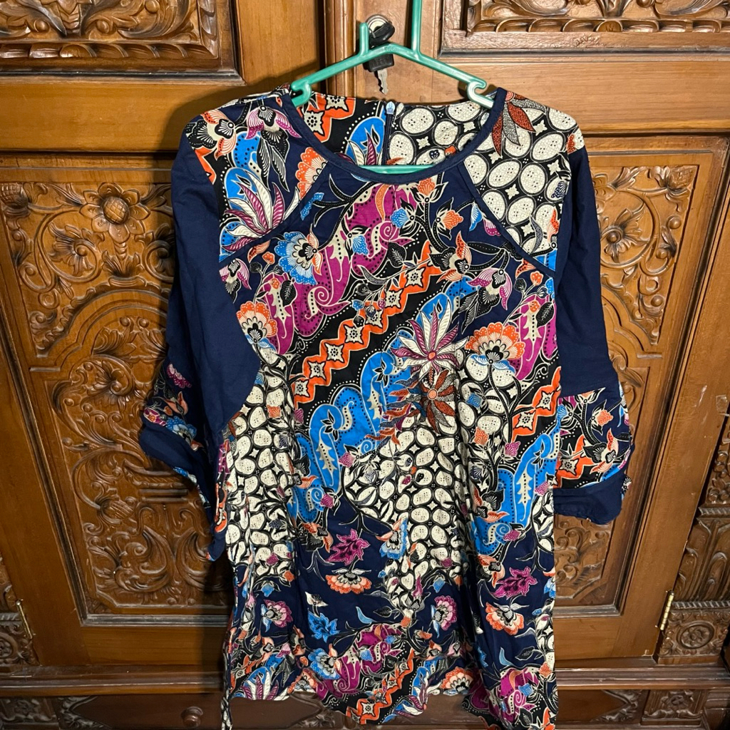 Preloved tunik batik