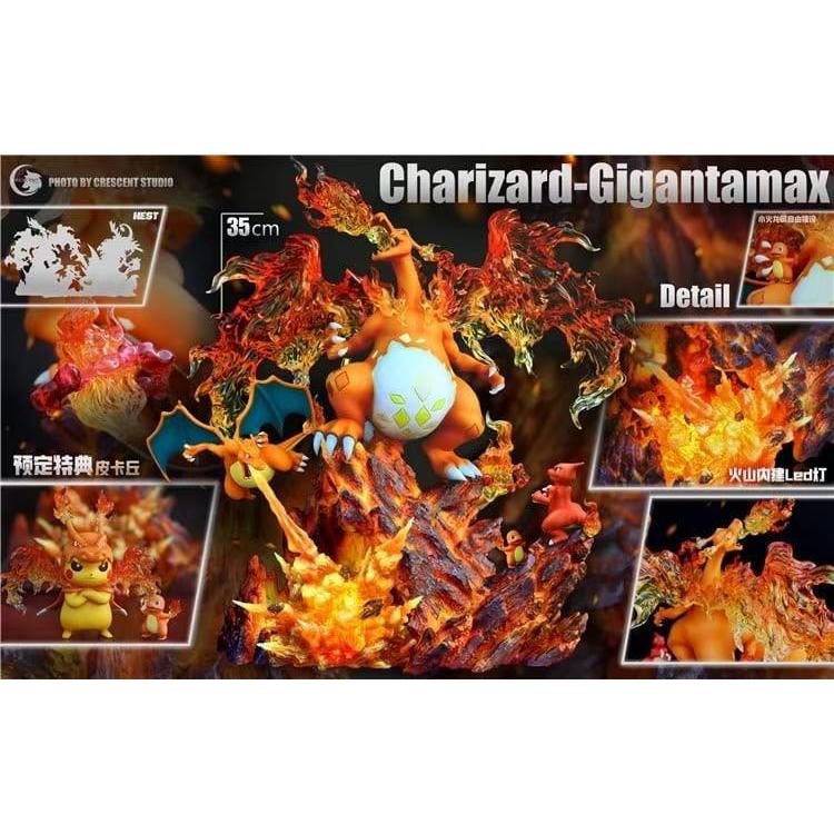 Pokemon Crescent Studio Gigantamax Charizard / Charizard Figure