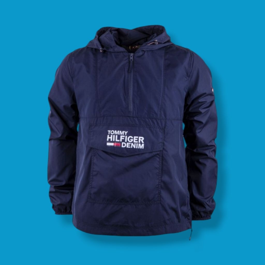 Jaket Tommy Hilfiger 100% Authentic Original ( Cagoule/Anorak/Saku Doraemon )