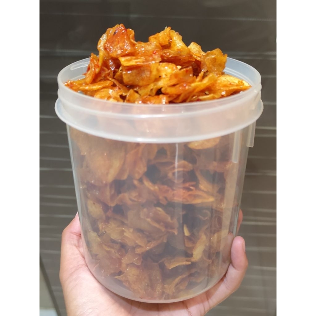 

kering kentang pedas manis /kentang balado