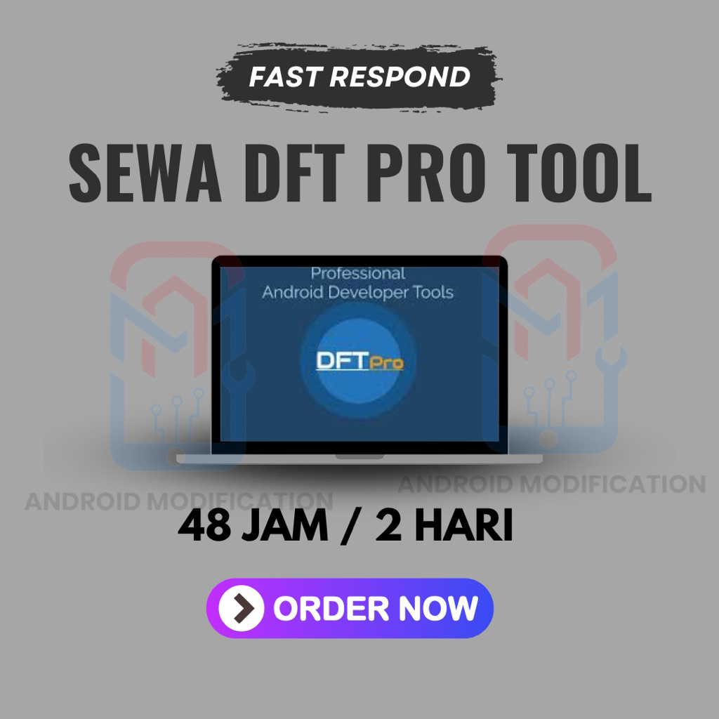 SEWA DFT PRO TOOL 2 HARI TERMURAH