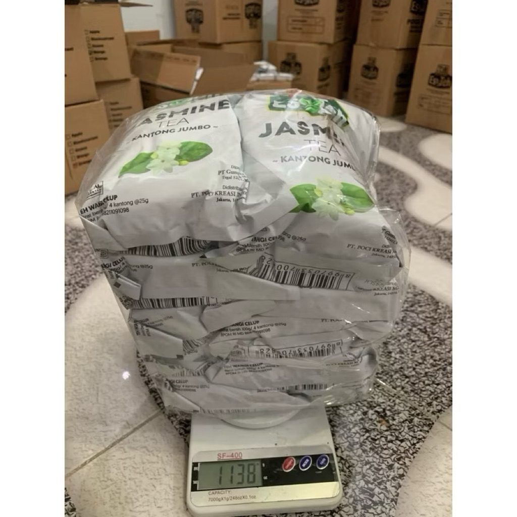 

teh jasmine dan vanila per Ball / 10 pcs . 100% produk original