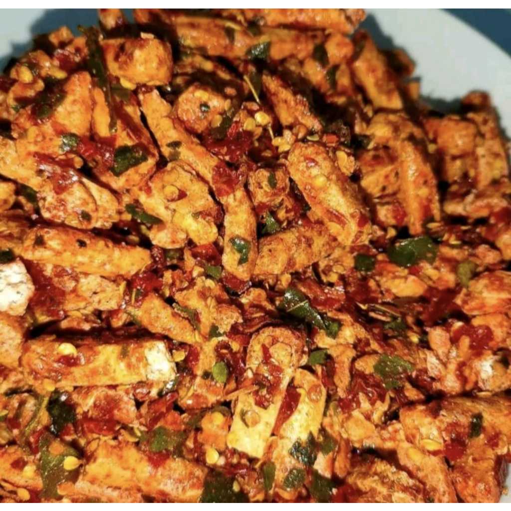 

Basreng pedas daun jeruk bumbu melimpah/basreng stik/basreng viral/basreng cikruh renyah basreng original daun jeruk kemasan 1 kg 500gr 250gr