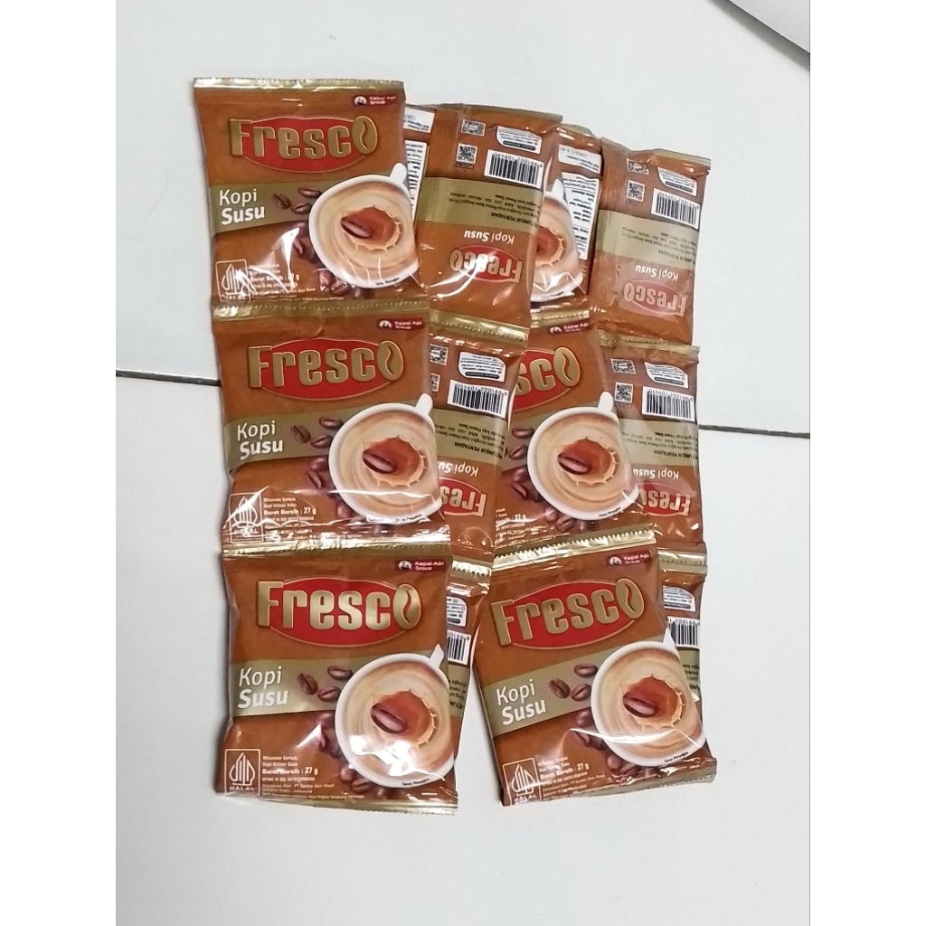 

Fresco Kopi Susu 27g (12 Sachet)