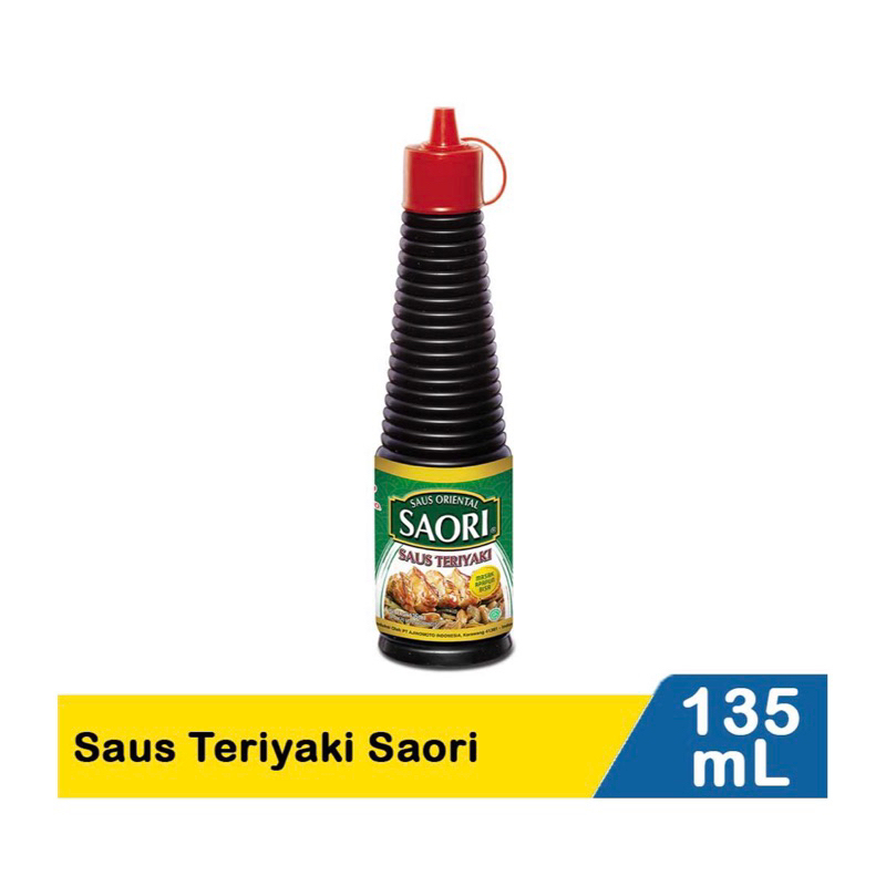 

[oddsolshop] pekanbaru/Saori Saus Teriyaki 135ML Botol Oriental Sauce Saos Makan Bumbu Masak Instan