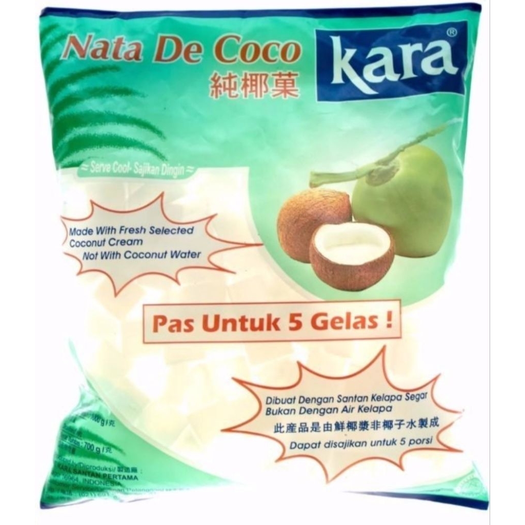 

kara Nata De Coco Sari Kelapa Plain 1000g