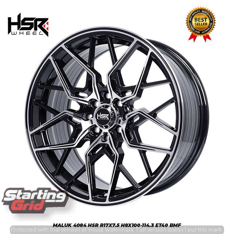 Velg HSR Maluk R17 Untuk Vios, Corolla, City, Brio, Jazz, Kijang LGX, Cefiro