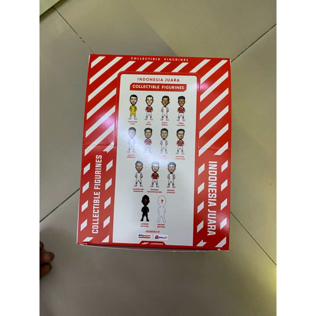 figure blind box alfamart INDONESIA JUARA 1 Set [TAKE ALL 12 PCS] isi Random