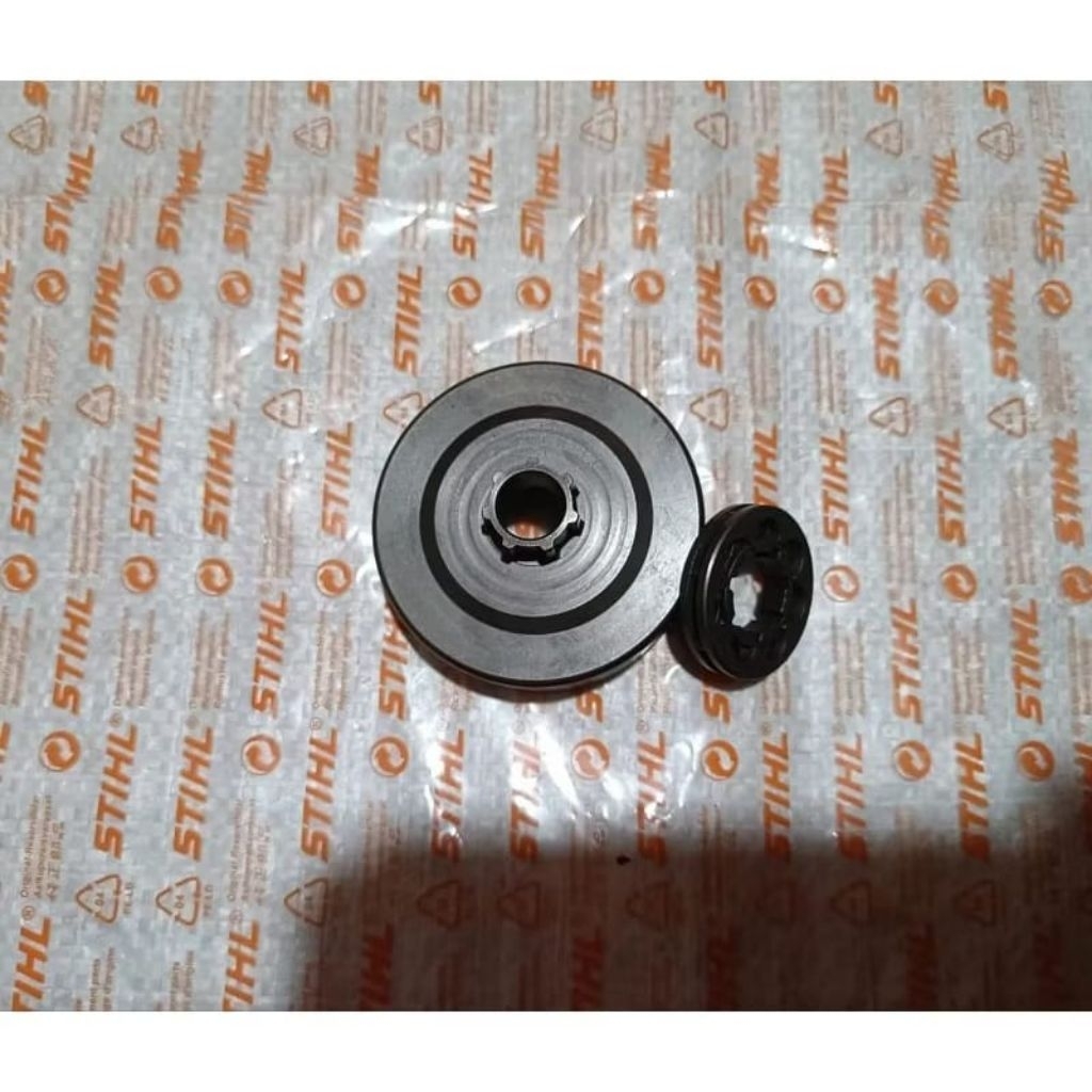 sporket chainsaw sthil ms 382 chainsaw gergaji mesin