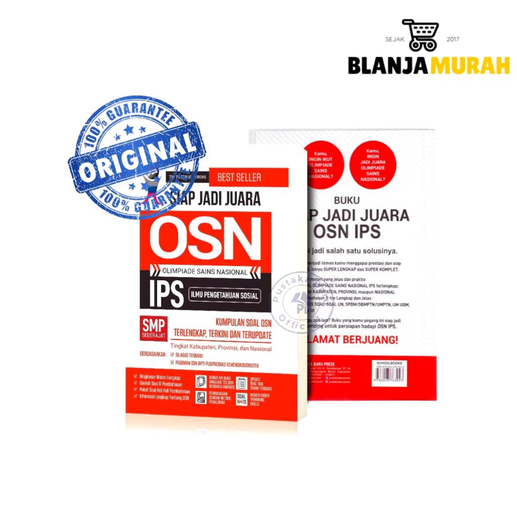 BUKU OSN SMP - SIAP JADI JUARA OSN IPS SMP