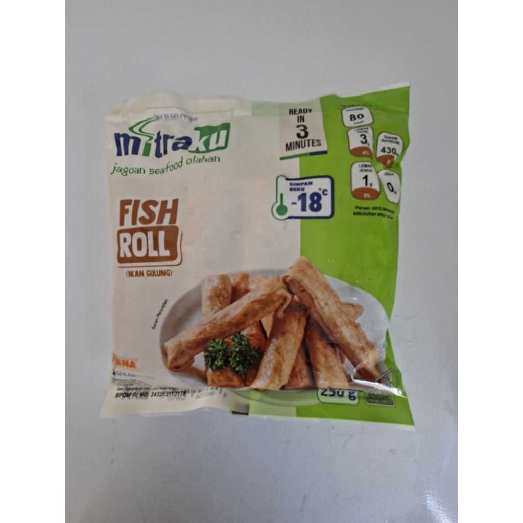

Fish Roll Mitraku 250 Gr