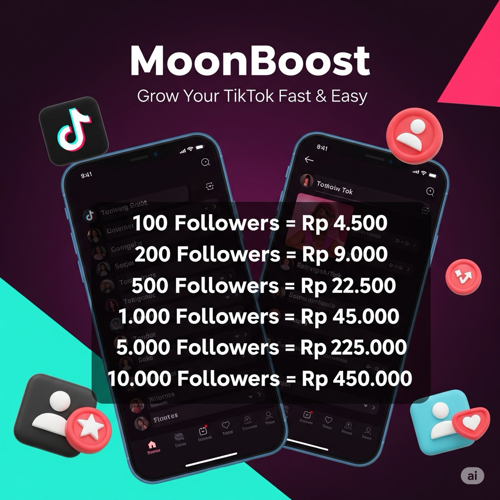 Followers TikTok Aktif & Real | Tanpa Password – Aman & Instan