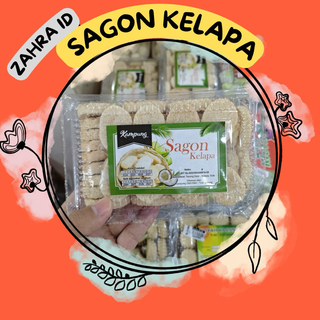 

250gr SAGON KELAPA MANIS - JAJANAN JADUL TRADISIONAL KAMPUNG OLEH-OLEH TULUNGAGUNG