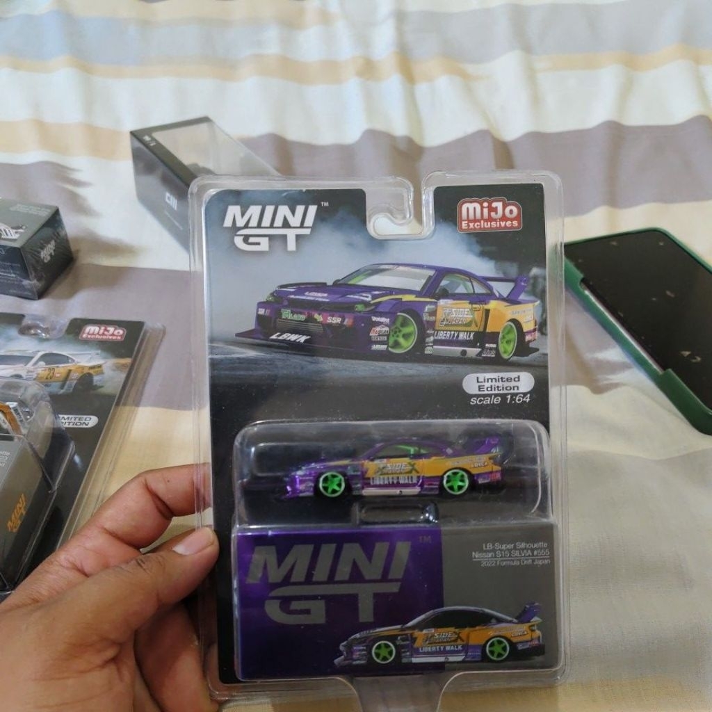 MINI GT LBWK S15 UNGU BLISTER