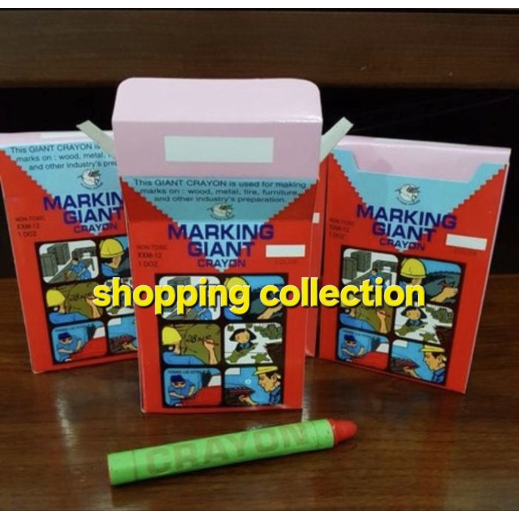 

Marking Crayon Qiant untuk marking kayu mabel,logam,karet ,perabot