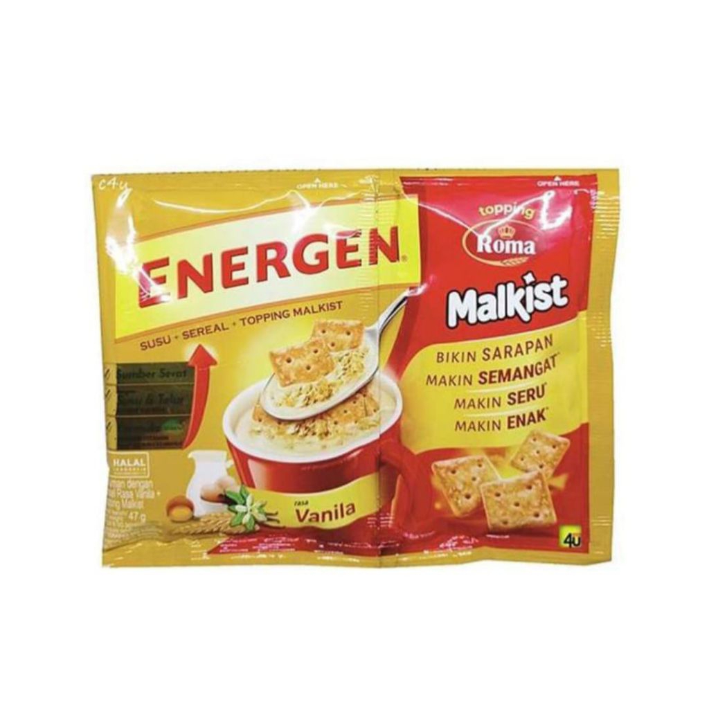 

Energen Topping Malkist [ 1Renceng / 10 Sachet ]