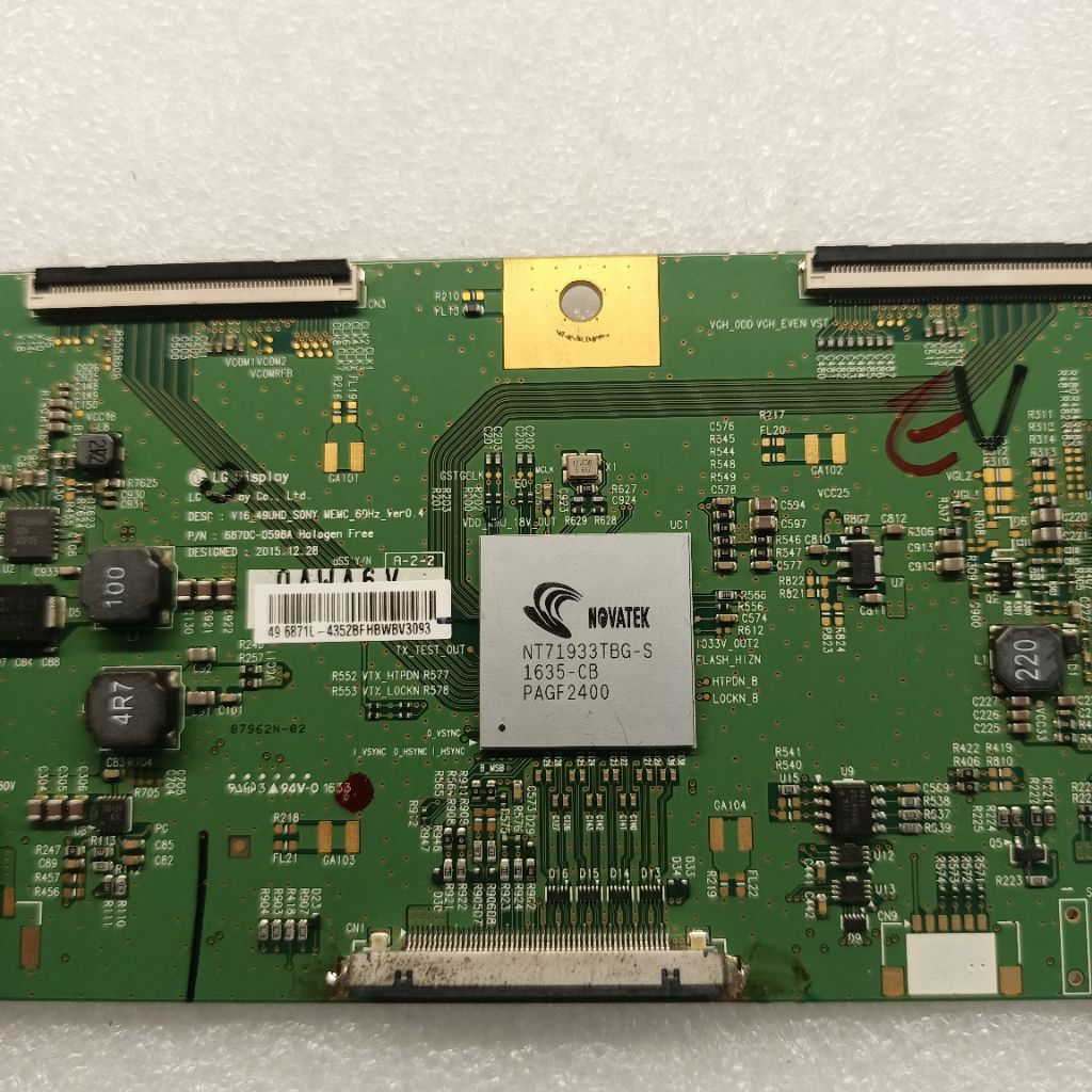 TCON LG DISPLAY V16_49UHD_SONY MEMC_60Hz_Ver0.4 ( 49X8000D )