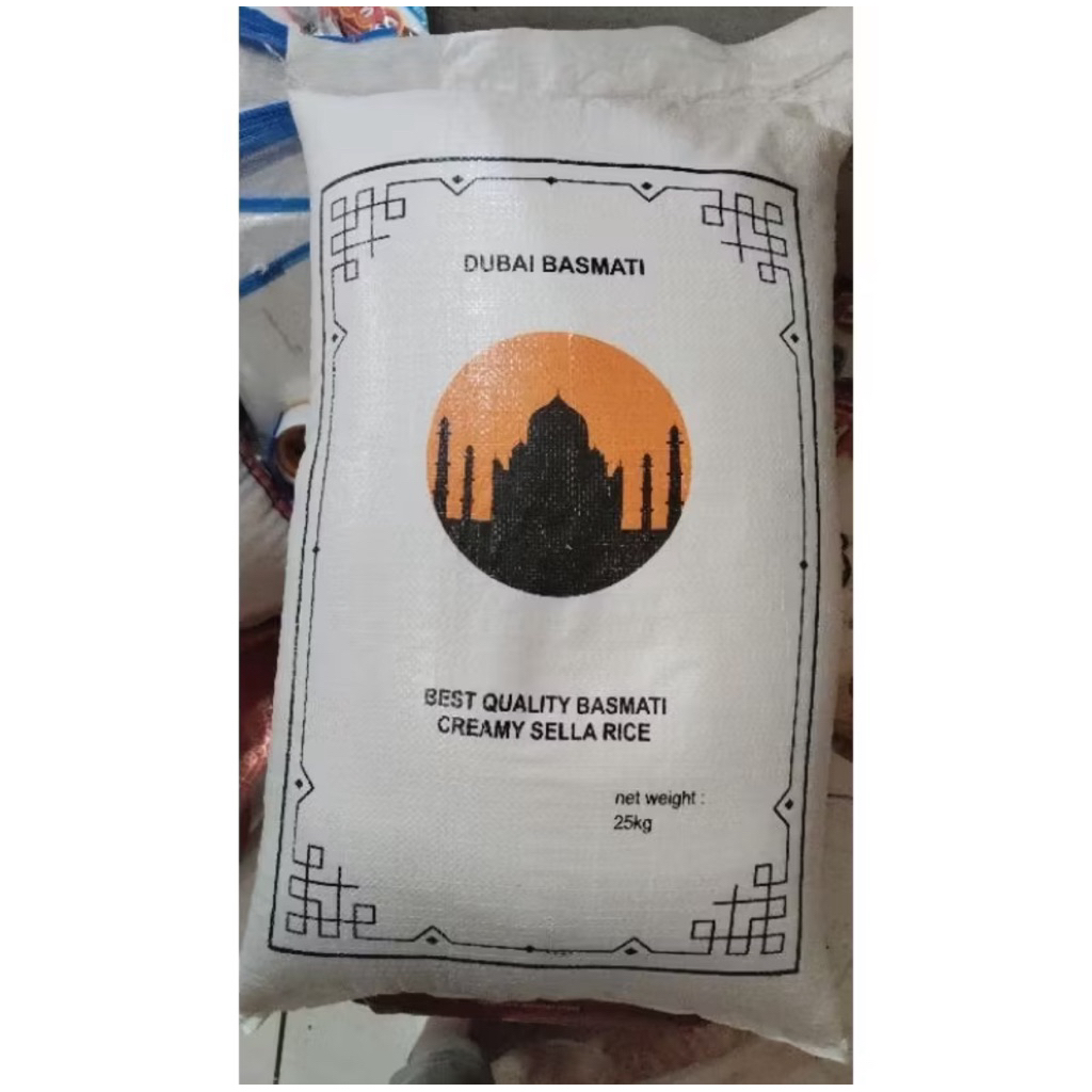 

Beras Basmati 25kg merk dubaii basmati nasi mandi kebuli biryani kabsah