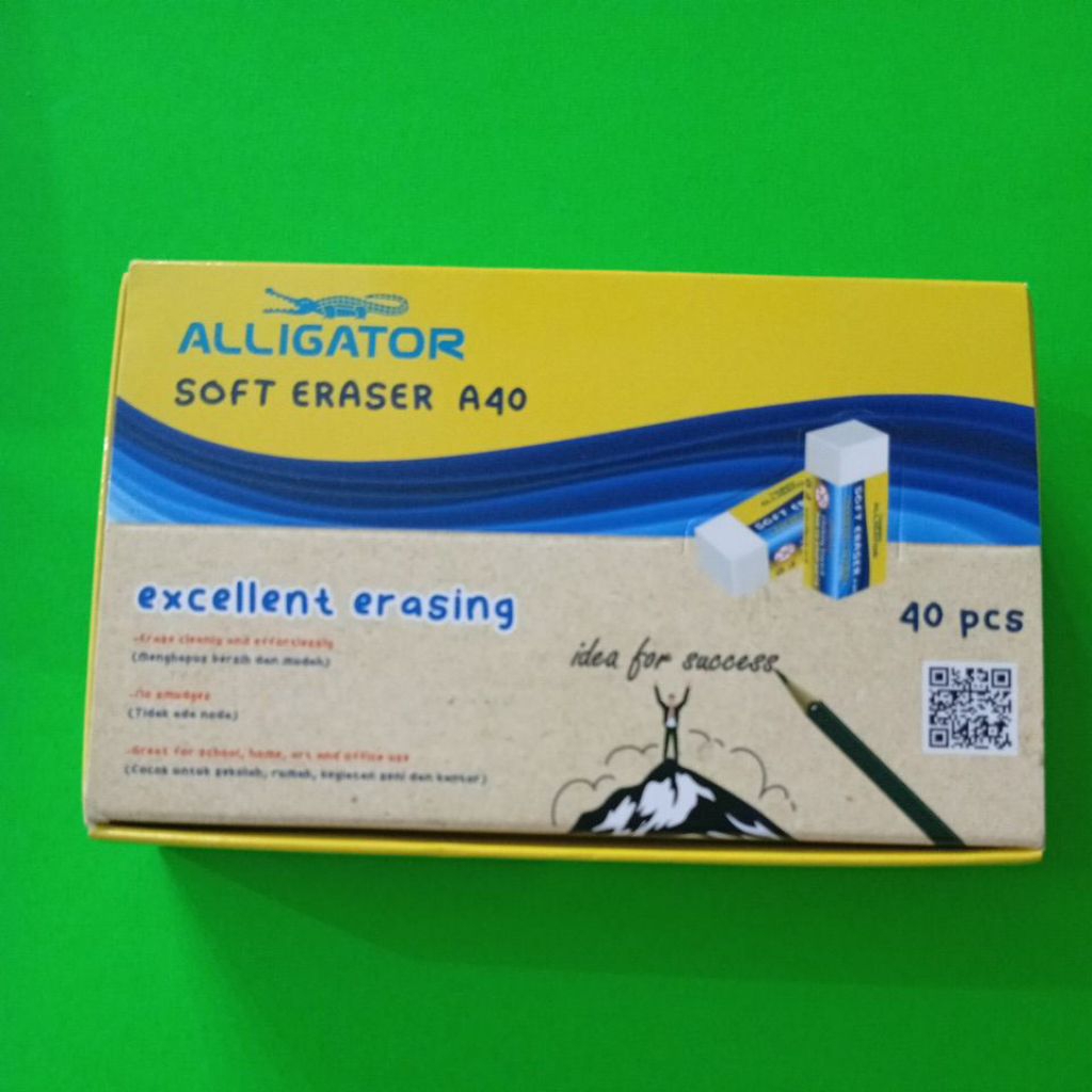 

Alligator Soft Eraser A40 White satuan