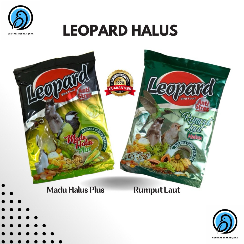 VOER LEOPARD HALUS, VOER HALUS MAKANAN BURUNG