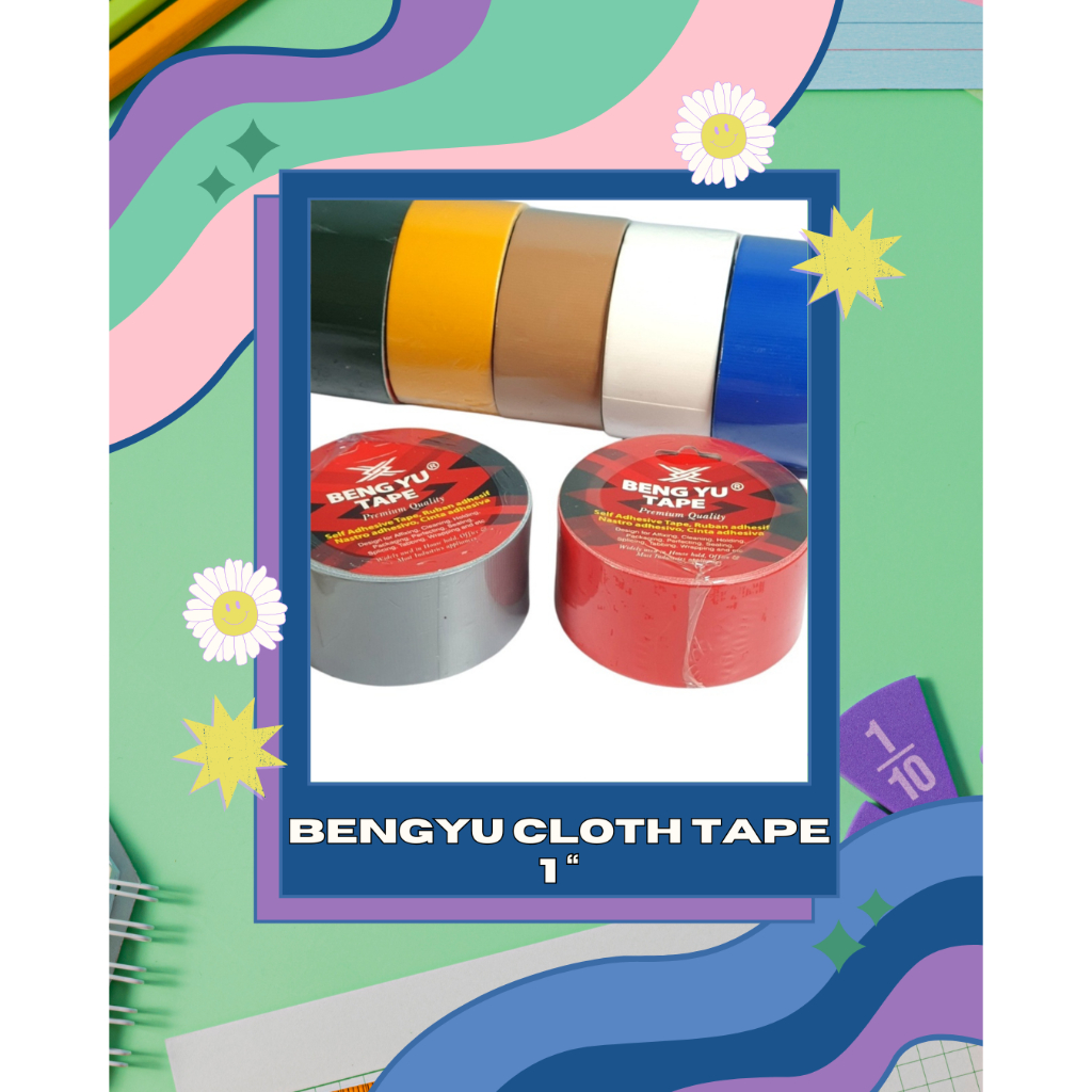 

BENGYU CLOTH TAPE 1 INCH