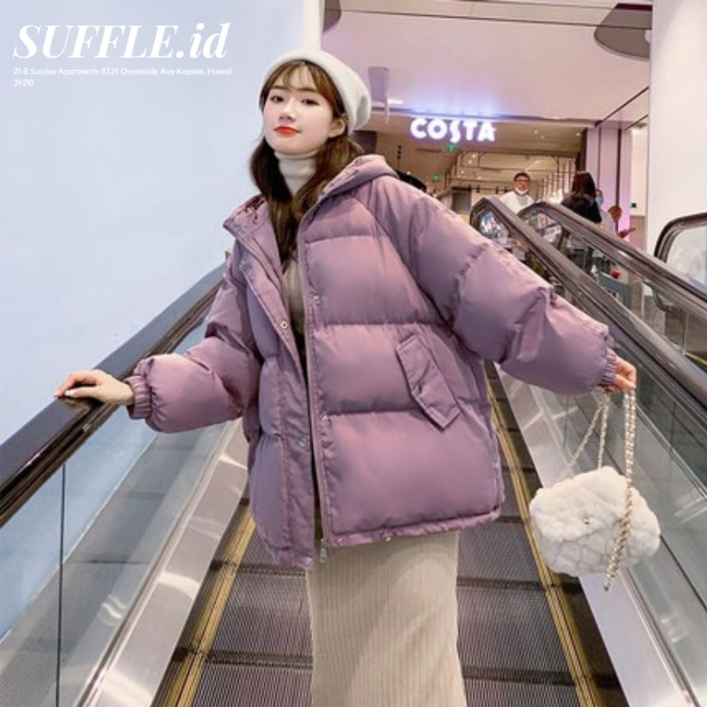 SUFFLE.id Jaket mantel korea musim dingin - jaket musim dingin wanita - mantel musim dingin wanita k