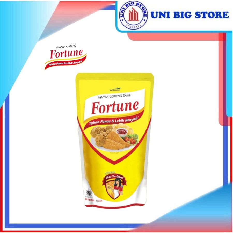 

Fortune Minyak Goreng Pouch 1 Liter