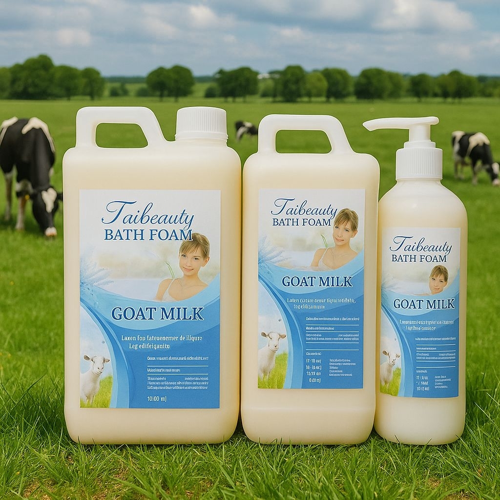 (BPOM)  Sabun cair susu kambing - goat milk soap 1 Liter  mencerahkan kulit dan wajah