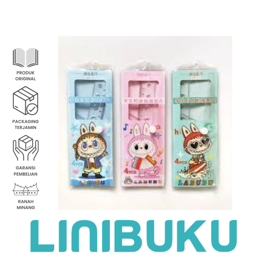 

Busur Set Penggaris / Busur 360 / Busur Set Karakter - ATK