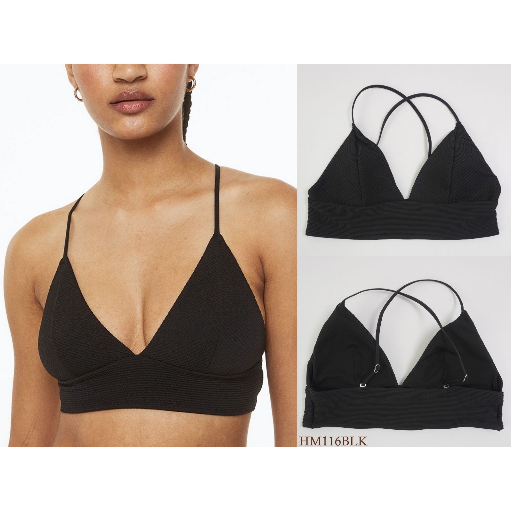 Bra Wanita Tanpa Kawat Busa Tipis HM.Swedia FULL CUP 30B 32B 36C Underwire / Pakaian Dalam Beha HM11