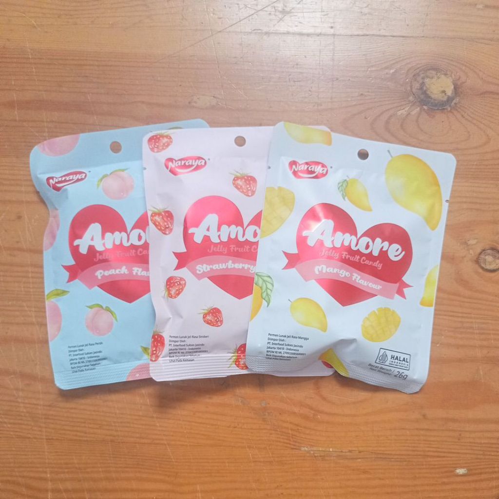 

Naraya Amore Jelly Fruit Candy 26g