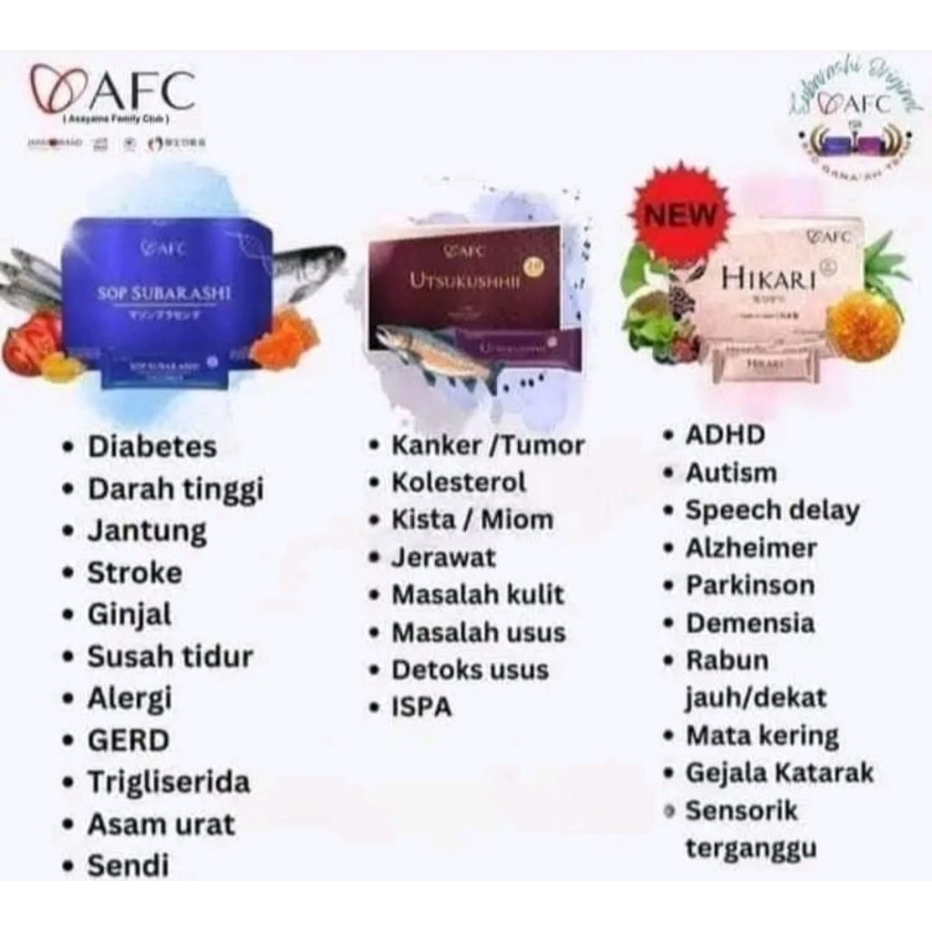 AFC PT . HIKARI_UTSUKUSHHII_SOP SUBARASHI