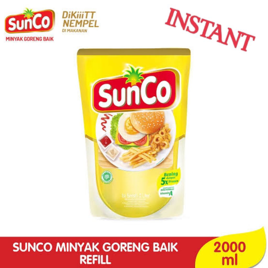 

Minyak Sunco 2 lt INSTANT