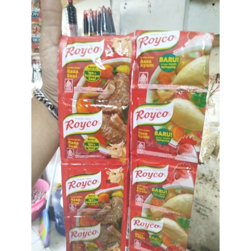 

Royco renteng isi 12 sachet/penyedap rasa/royco