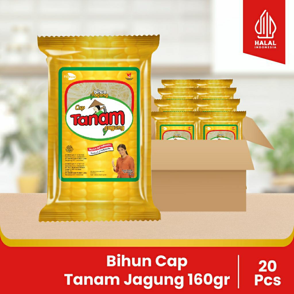 

Bihun Cap Tanam Jagung - 1 Bal - 20 Pcs - 160gr