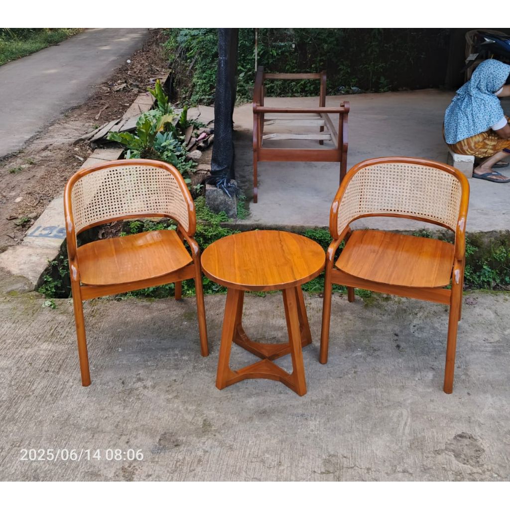 kursi teras cafe jati kursi teras Cleopatra kursi teras modern