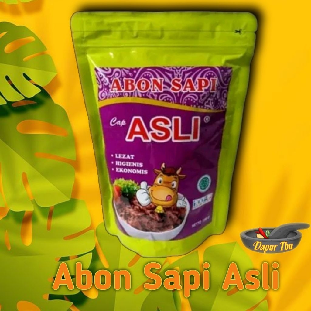 

Abon Sapi Cap Asli khas Boyolali