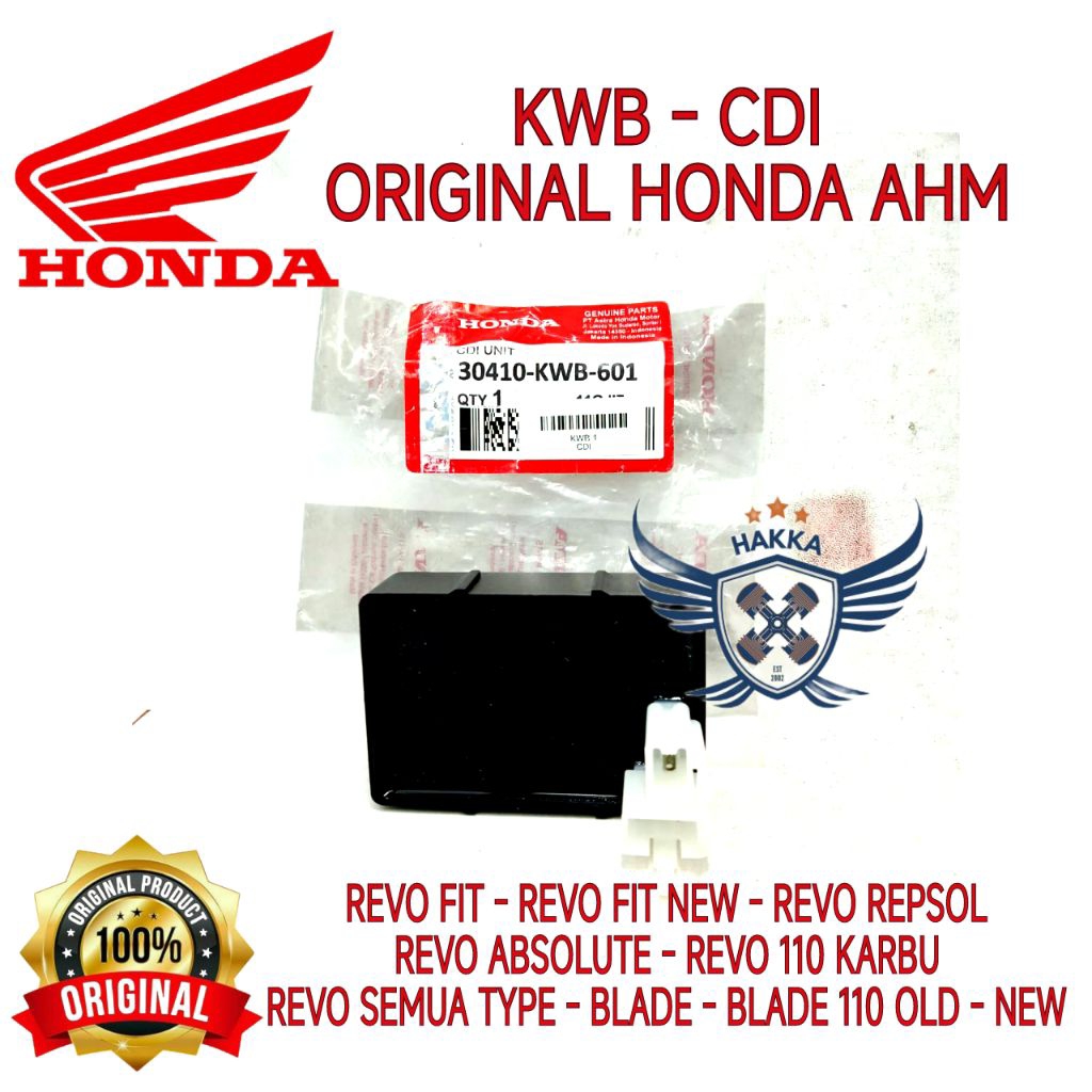 KWB ORIGINAL CDI  HONDA REVO FIT, CDI HONDA REVO FIT NEW, CDI HONDA REVO REPSOL, CDI HONDA REVO ABSO
