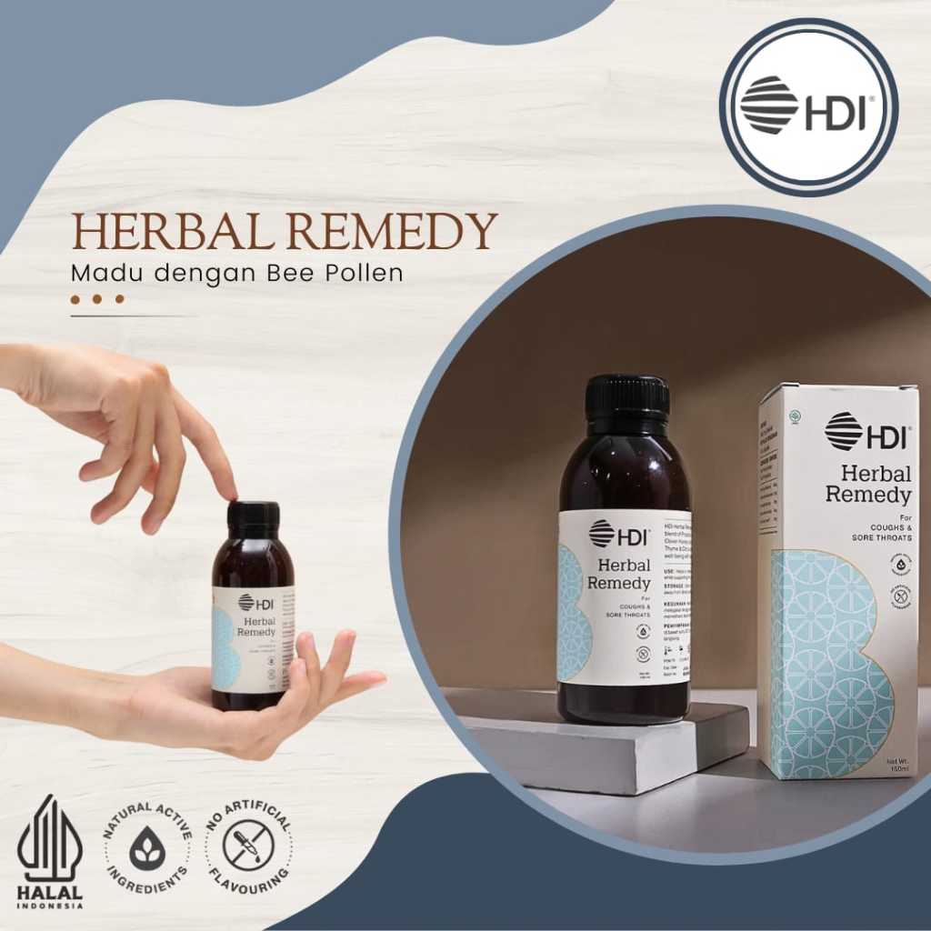 READY HDI Herbal Remedy • Obat Batuk Premium ( Original By HDI ) - ORIGINAL 100%