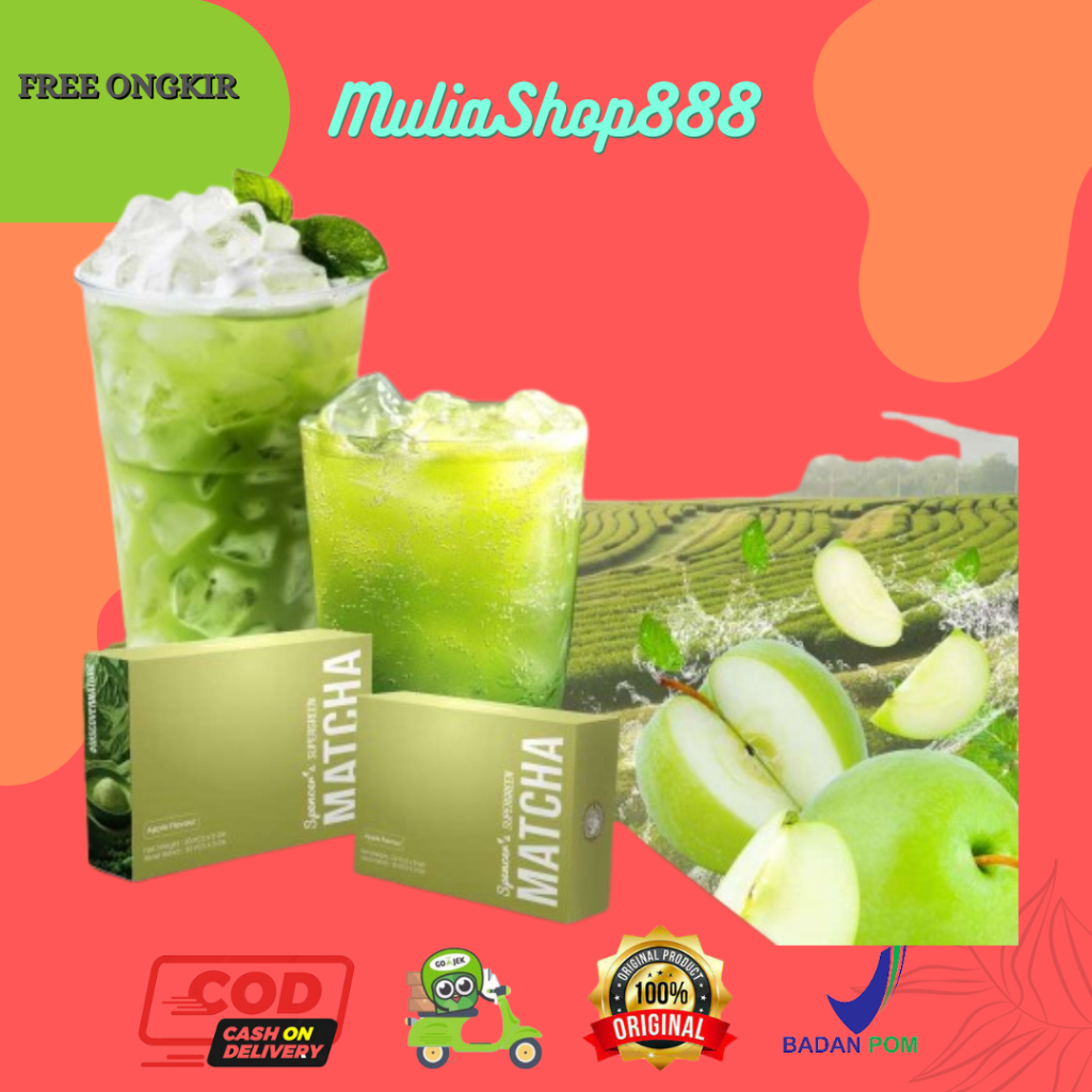

Spencer's Supergreen Matcha Matcha Metabolism Support Antioksidan Thermogenesis Spencers Matcha 1 box isi 20 sachet