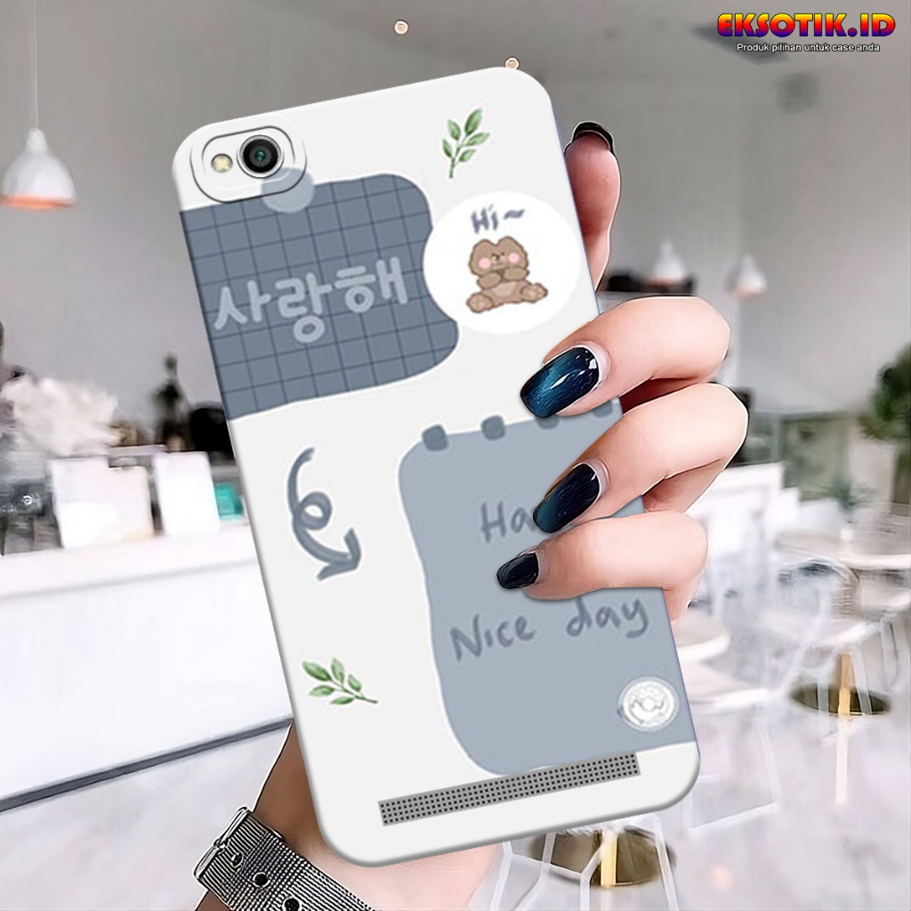 Case XIAOMI REDMI 5A - Eksotik.id - Casing XIAOMI REDMI 5A - Case CUTE BEAR - Skin Handphone - Silik