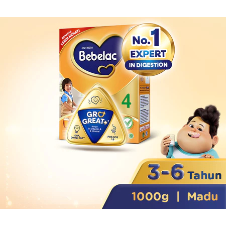 Susu Bebelac 4 Madu 1000g 1kg